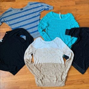 5 sweaters